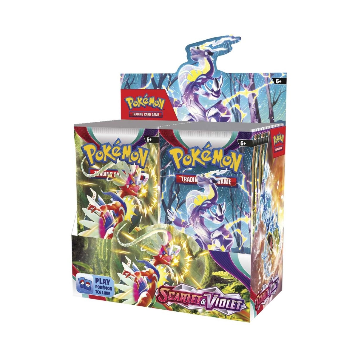 Scarlet & Violet Booster Box front