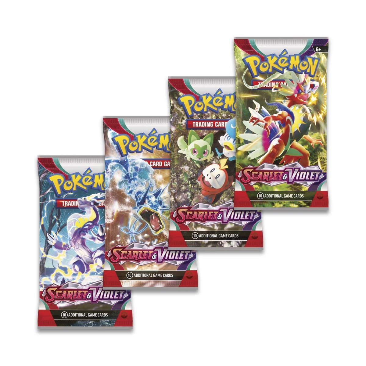 Scarlet & Violet Booster Box inside