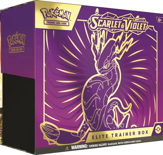 Scarlet & Violet Elite Trainer Box Miraidon front