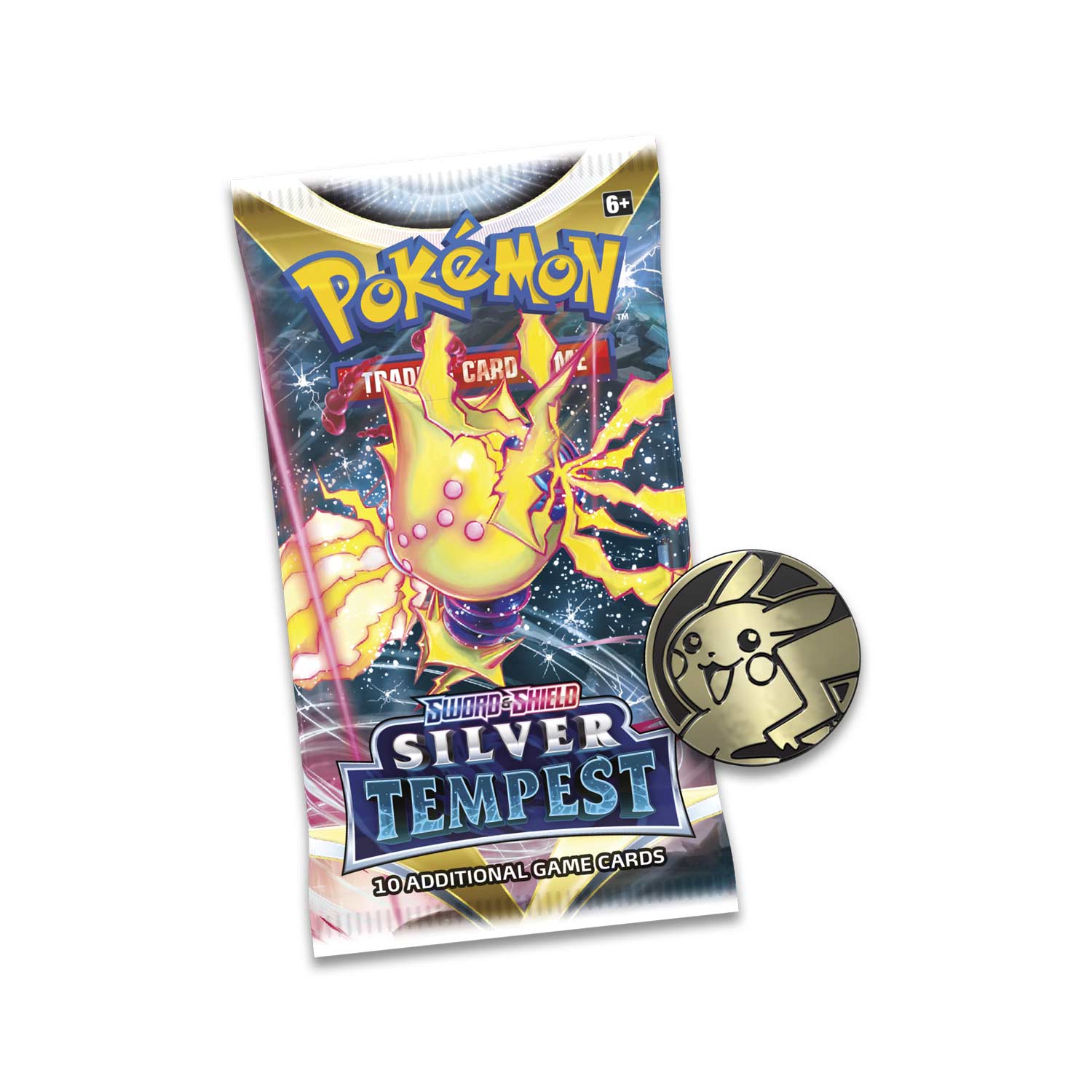 Silver Tempest 3 Pack Blister Manaphy inside