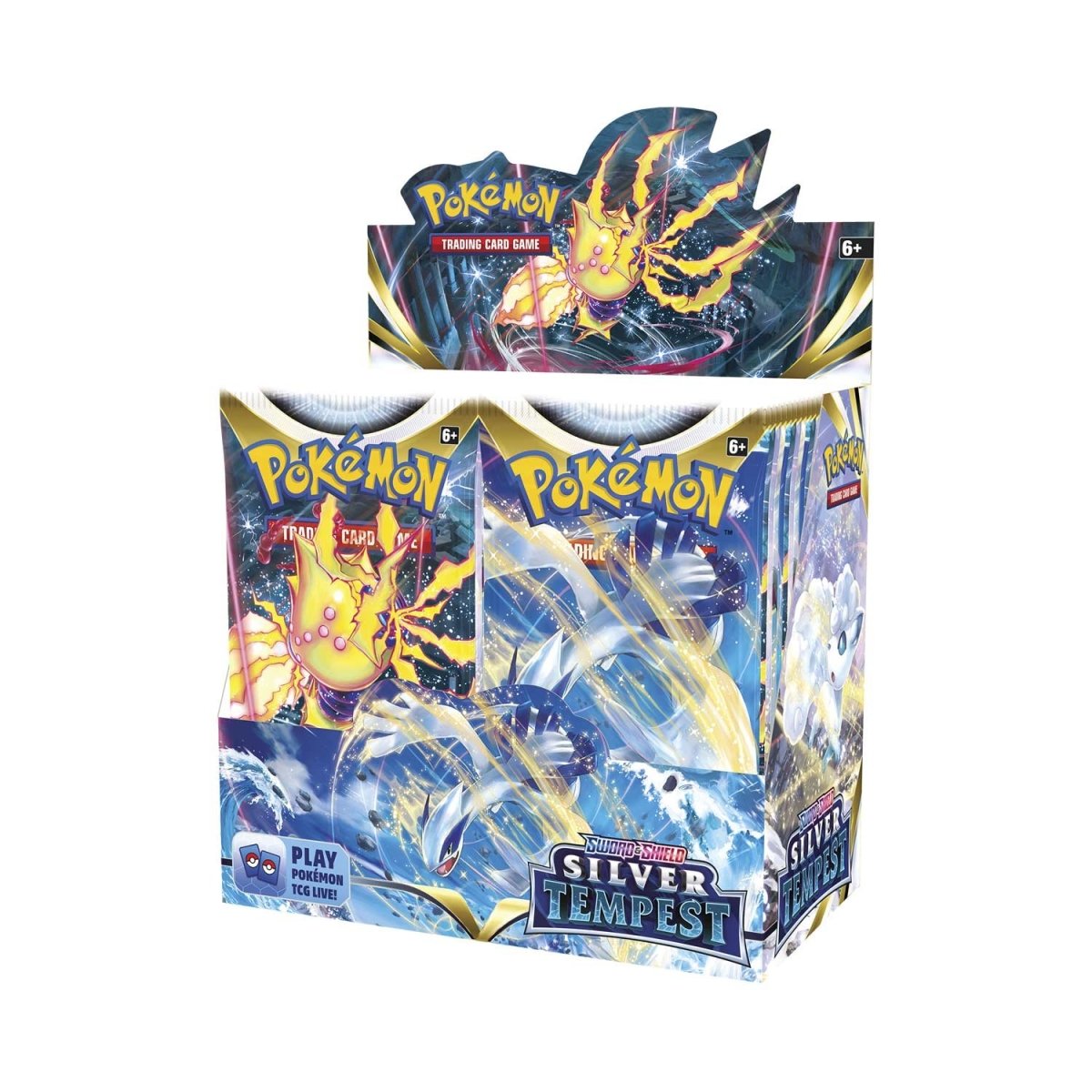 Silver Tempest Booster Box front