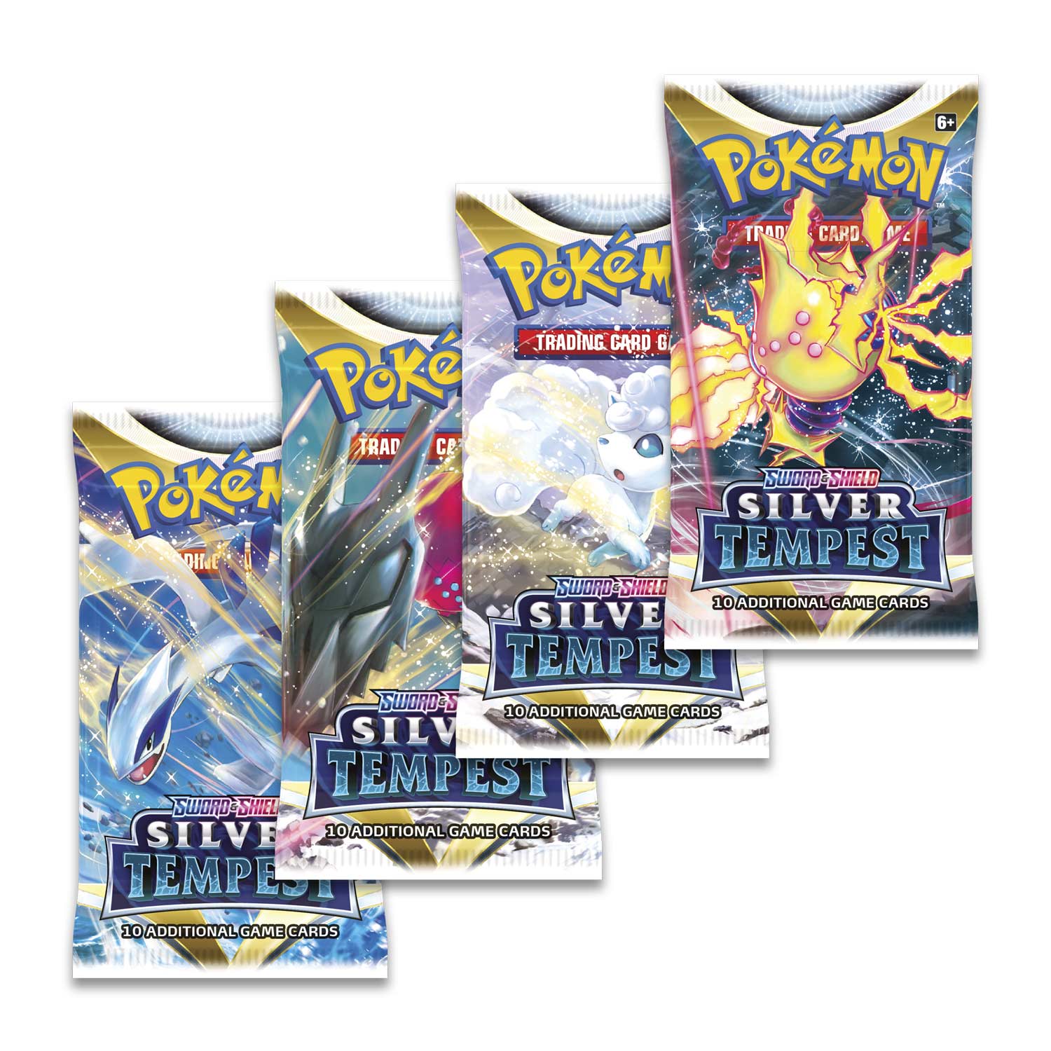 Silver Tempest Booster Box inside