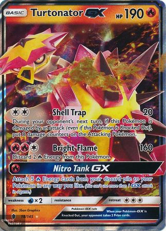 Turtonator GX Guardian Rising 18 Ultra Rare