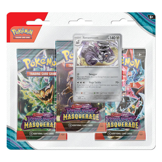 Twilight Masquerade 3 Pack Blister Revavroom front