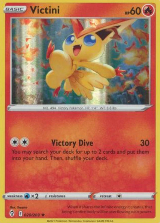 Victini Evolving Skies Holo 020