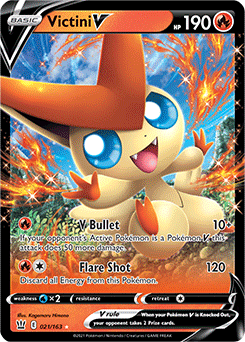 Victini V Battle Styles 021 Ultra Rare