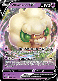 Whimsicott V Brilliant Stars 064 Ultra Rare