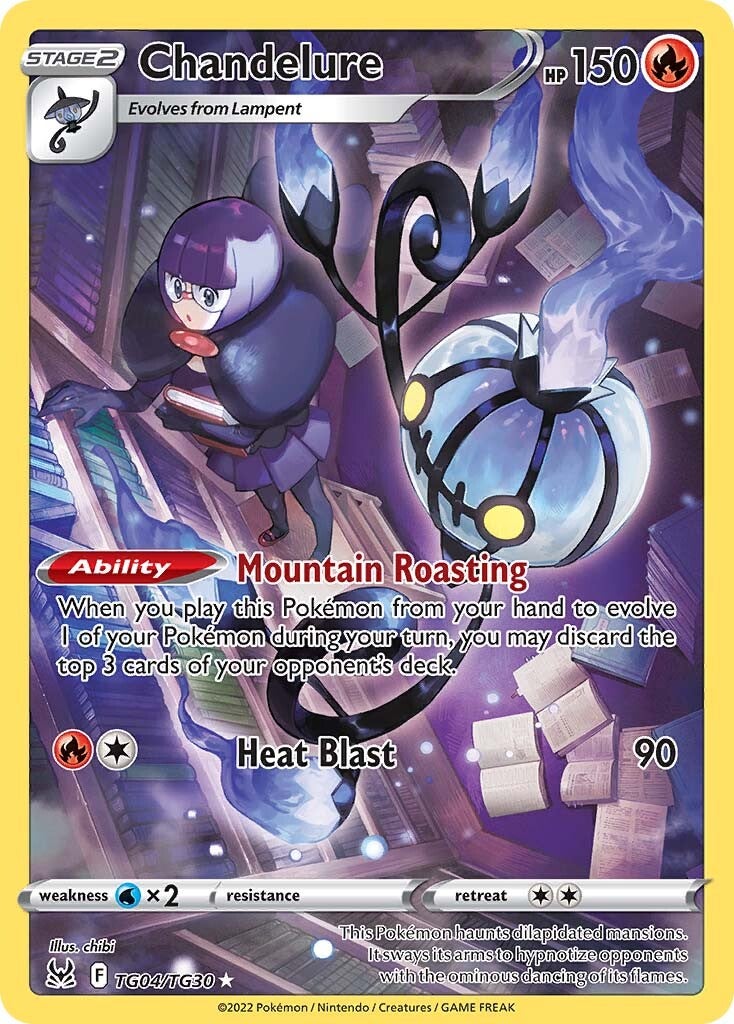 Chandelure Lost Origin TG04 Ultra Rare