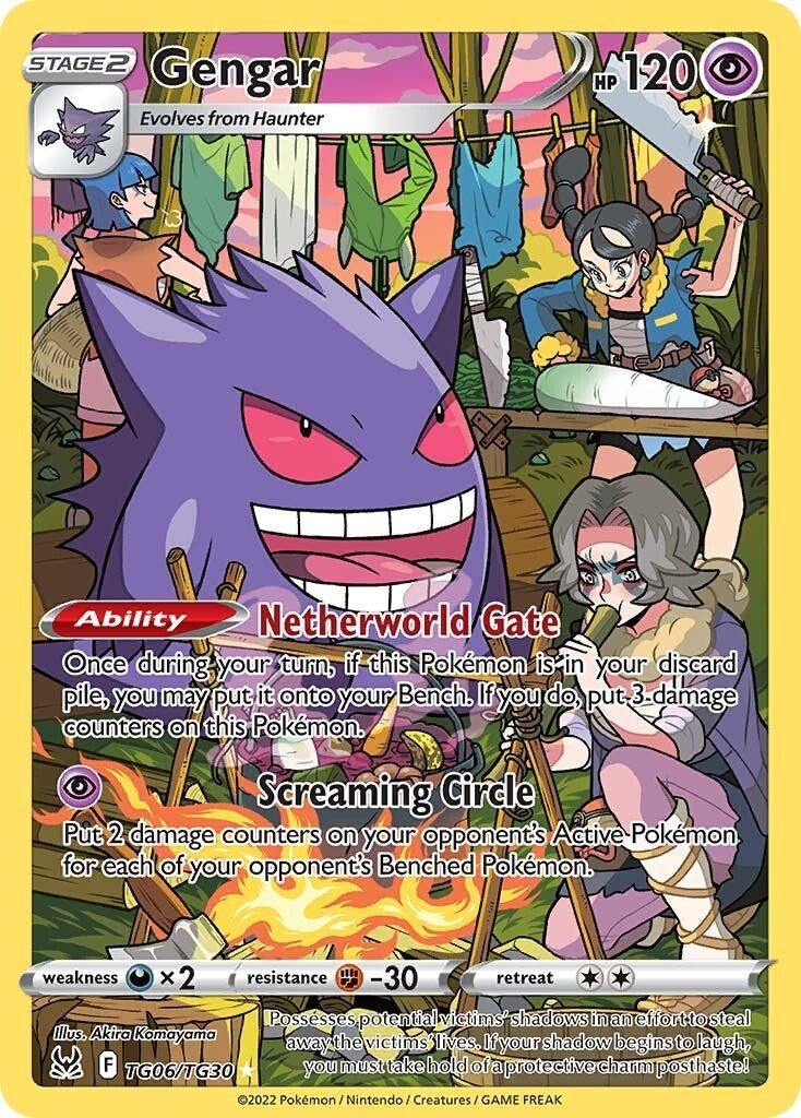 Gengar Lost Origin TG06 Ultra Rare