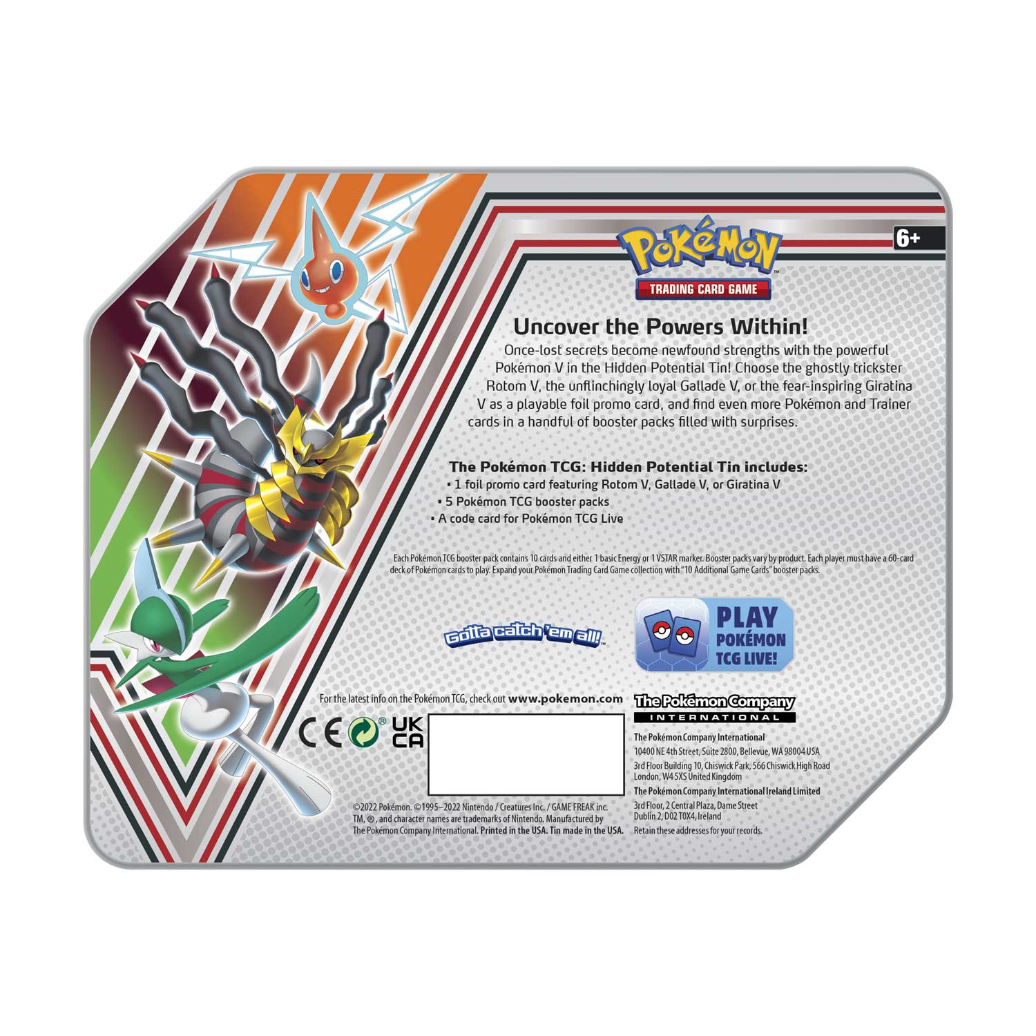 Hidden Potential Tin Gallade V 3