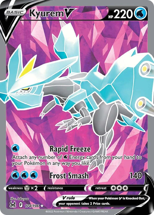 Kyurem V Lost Origin 174 Ultra Rare