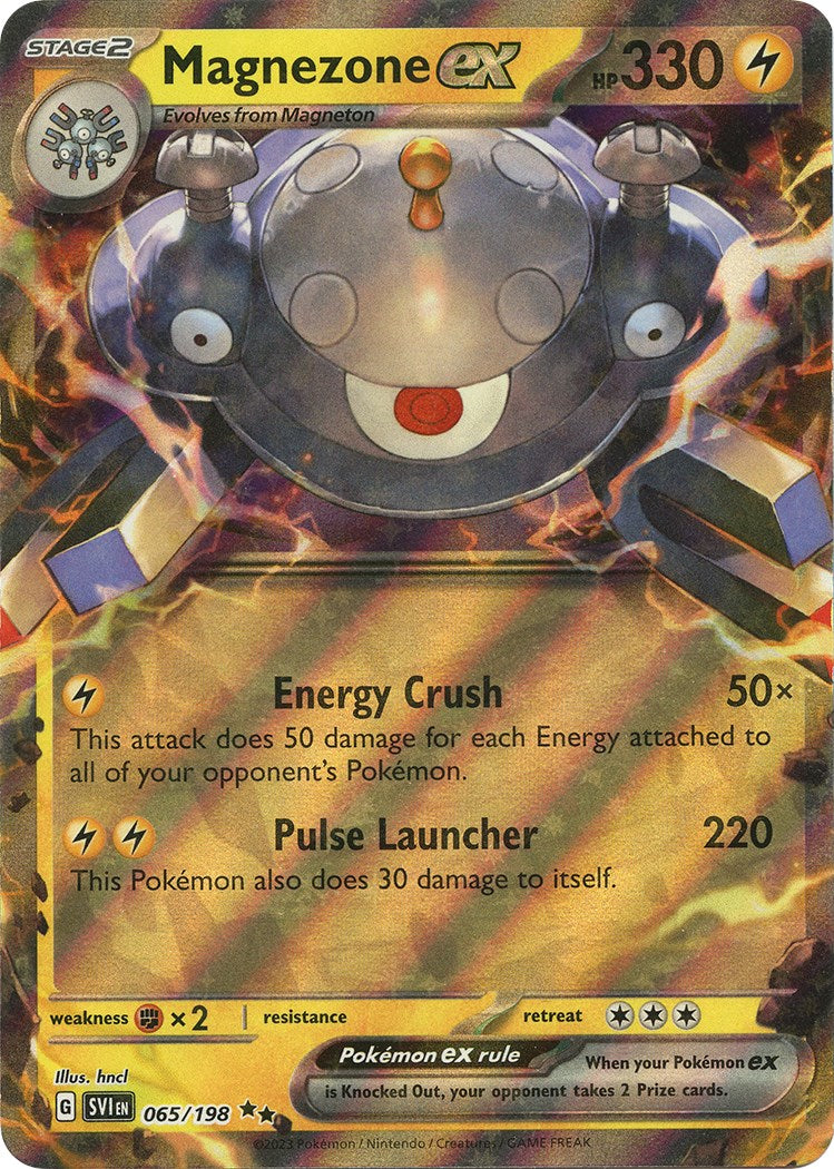 Magnezone ex Scarlet and Violet 65 Ultra Rare