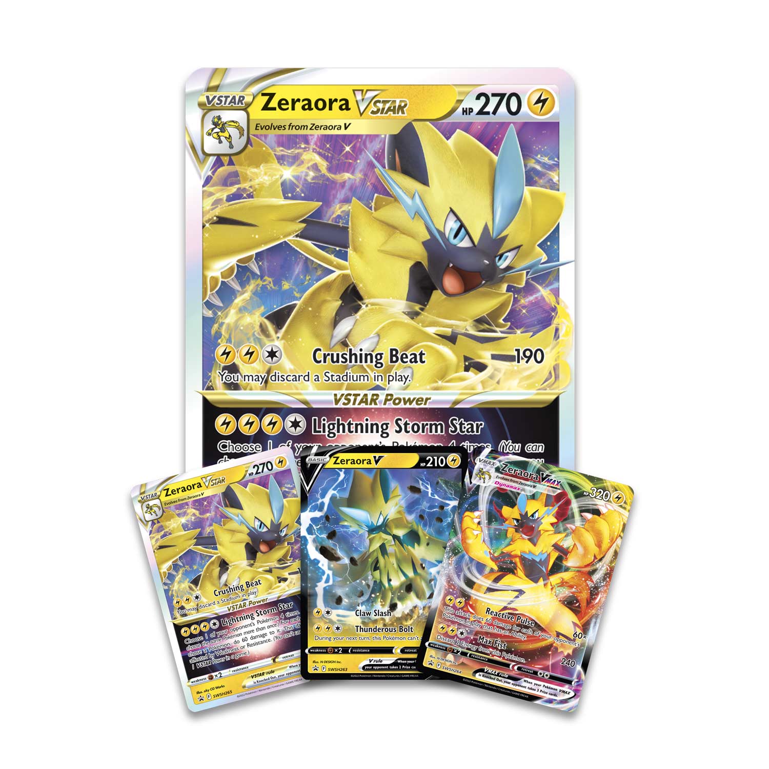 Zeraora Vmax & Vstar Battle Box 2