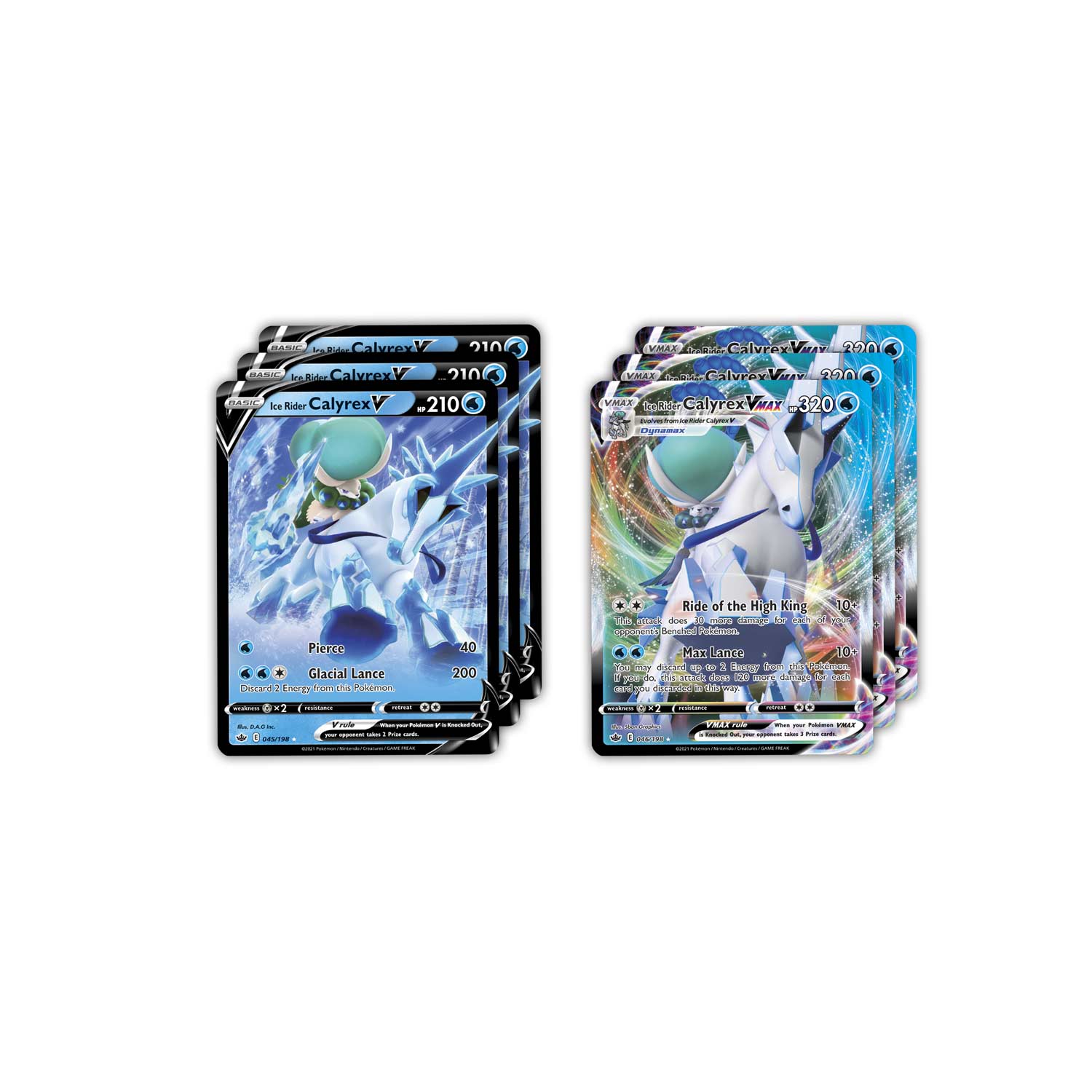 Ice Rider Calyrex Vmax League Battle Deck 2