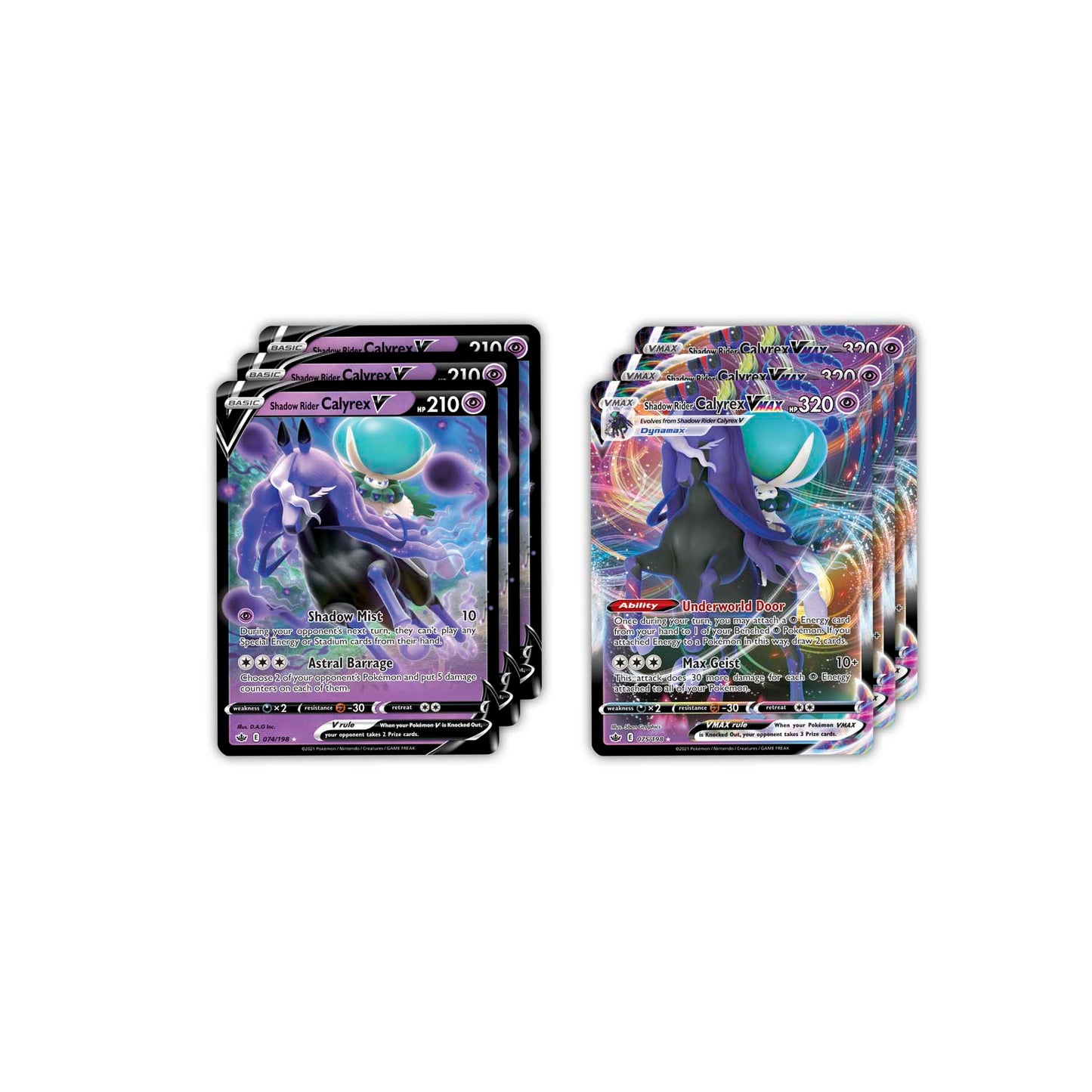 Shadow Rider Calyrex Vmax League Battle Deck 3